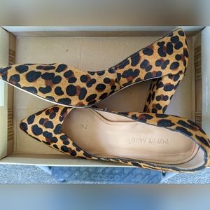 Poppy Barley Leopard Calf Hair Pumps